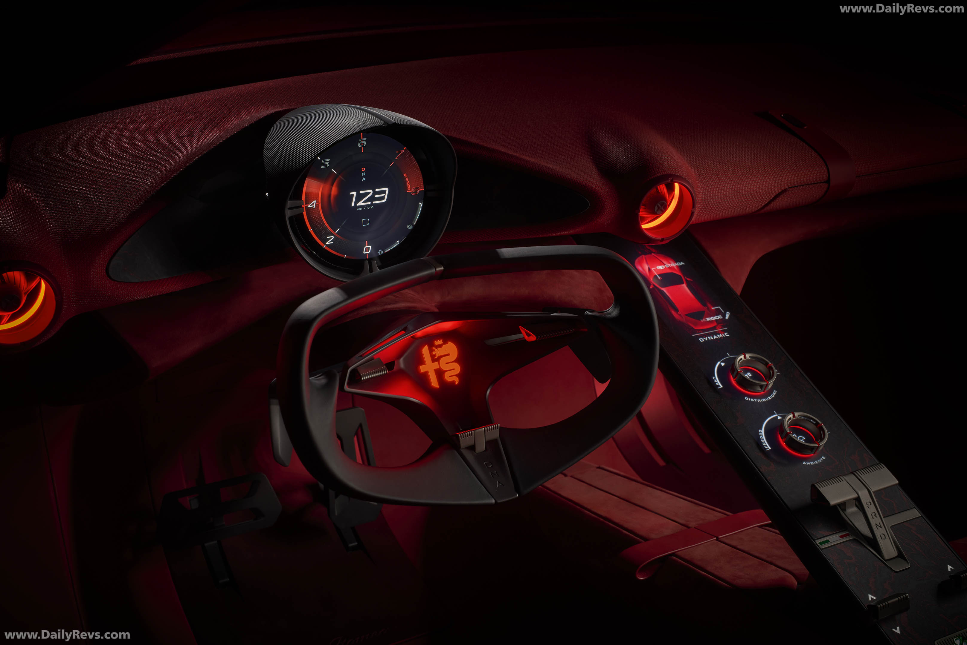 2026 Alfa Romeo Cuorerosso Concept Interior